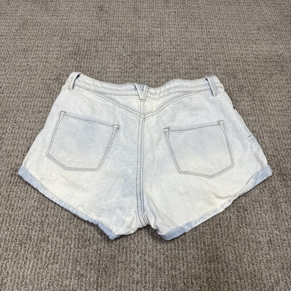 Roxy Shorts Blue Pockets Women’s Size 28 - Picture 9 of 10